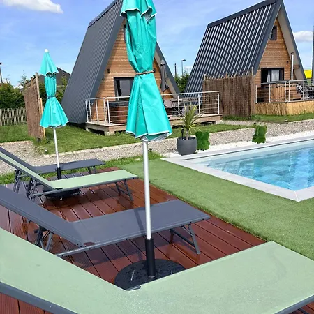 Lady Tipi 2 Avec Jacuzzi Et Piscine Saint-Utin