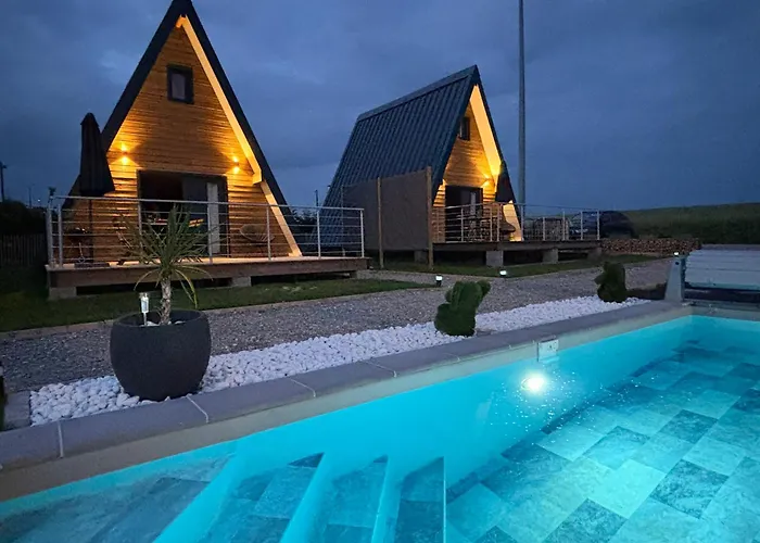 Lady Tipi 2 Avec Jacuzzi Et Piscine Saint-Utin